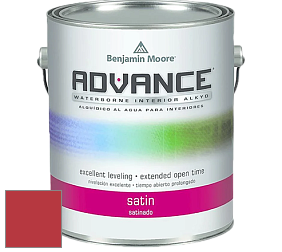 Benjamin Moore 792 Advance Interior Paint-Satin эмаль цвет 2000-10 Red