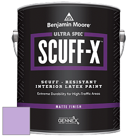 Benjamin Moore 484 Ultra Spec SCUFF-X Interior Matte Finish краска цвет NCS S 1040-R50B 