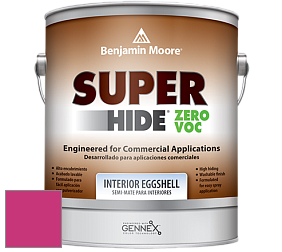 Benjamin Moore 357 Super Hide Zero Voc Interior Eggshell краска цвет RAL 4010 