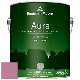 Benjamin Moore Aura 629 Waterborne Exterior Flat Finish краска цвет 2085-40 Taste of Berry
