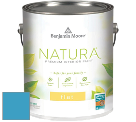 Benjamin Moore 512 Natura Interior Flat Finish матовая краска цвет 783 Lake Tahoe