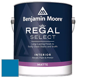Benjamin Moore 548 IRegal Select Interior Paint - Matte краска цвет 791 Paddington Blue