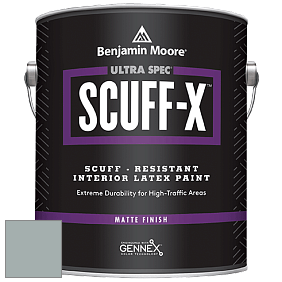Benjamin Moore 484 Ultra Spec SCUFF-X Interior Matte Finish краска цвет 1565 Mount Saint Anne