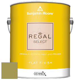 Benjamin Moore 547 Regal Select Waterborne Interior Flat Finish краска цвет 2147-30 JalapeÃ±o Pepper