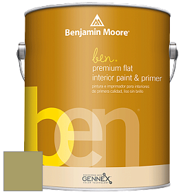 Benjamin Moore Ben W625 Premium Interior Latex Flat краска цвет 530 Medieval Times