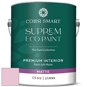 COLOR SMART CS 619 SUPREM ECO PAINT матовая краска цвет 2080-60 Posy Pink