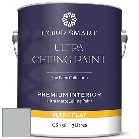 COLOR SMART CS 758 ULTRA CEILING PAINT ультраматовая краска цвет 1605 Winter Solstice