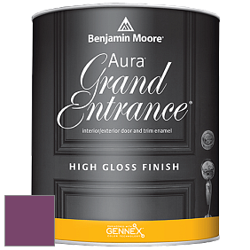 Benjamin Moore Aura 148 Grand Entrance High Gloss эмаль цвет 2074-20 Summer Plum