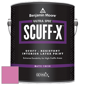 Benjamin Moore 484 Ultra Spec SCUFF-X Interior Matte Finish краска цвет 2079-40 Springtime Bloom
