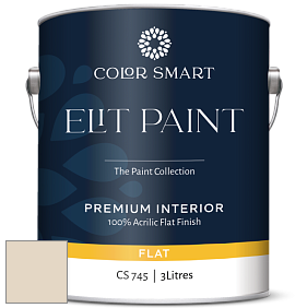 COLOR SMART CS 745 ELIT PAINT глубокоматовая моющаяся краска цвет 964 White Sand