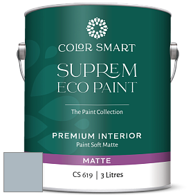 COLOR SMART CS 619 SUPREM ECO PAINT матовая краска цвет 1627 Manor Blue