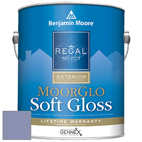 Benjamin Moore W096 Regal Select Exterior Paint-Moor GloSoft Gloss Finish краска цвет 2069-40 Violet Stone