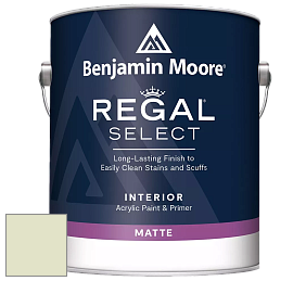 Benjamin Moore 548 IRegal Select Interior Paint - Matte краска цвет 534 Crisp Green
