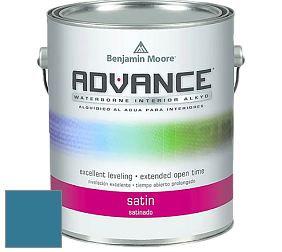 Benjamin Moore 792 Advance Interior Paint-Satin эмаль цвет NCS S 4040-B 