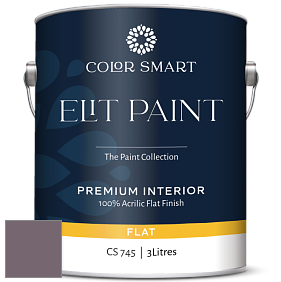 COLOR SMART CS 745 ELIT PAINT глубокоматовая моющаяся краска цвет NCS S 6010-R30B 