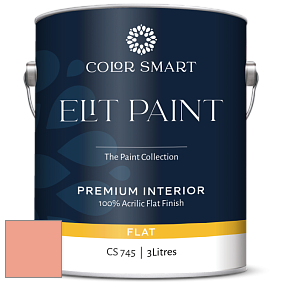 COLOR SMART CS 745 ELIT PAINT глубокоматовая моющаяся краска цвет 018 Monticello Peach