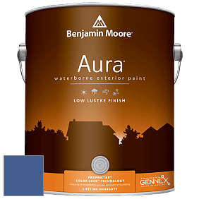 Benjamin Moore Aura 634 Waterborne Exterior Low Lustre Finish краска цвет 819 Southern Belle