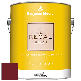 Benjamin Moore 547 Regal Select Waterborne Interior Flat Finish краска цвет RAL 3004 