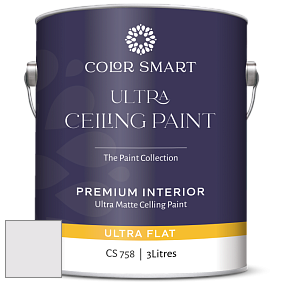 COLOR SMART CS 758 ULTRA CEILING PAINT ультраматовая краска цвет 882 Feathered Violet