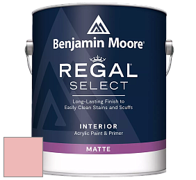 Benjamin Moore 548 IRegal Select Interior Paint - Matte краска цвет 2171-50 Pearly Pink