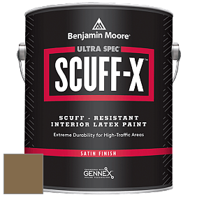 Benjamin Moore 486 Ultra Spec SCUFF-X Interior Satin Finish краска цвет 231 Aged Bronze