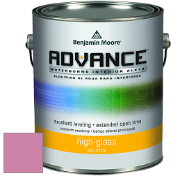 Benjamin Moore 794 Advance Interior Paint-High Gloss глянцевая алкидная эмаль цвет 2078-40 Paradise Pink