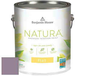 Benjamin Moore 512 Natura Interior Flat Finish матовая краска цвет NCS S 4020-R40B 