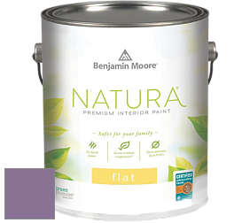 Benjamin Moore 512 Natura Interior Flat Finish матовая краска цвет NCS S 4030-R50B 