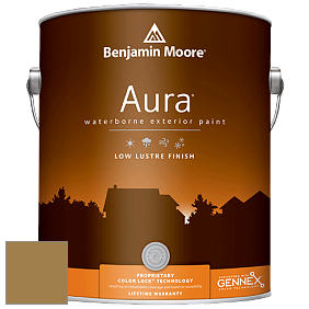 Benjamin Moore Aura 634 Waterborne Exterior Low Lustre Finish краска цвет 259 Brazen