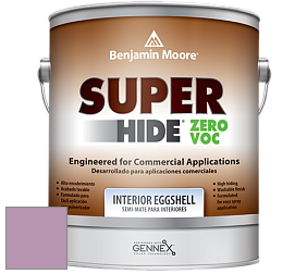 Benjamin Moore 357 Super Hide Zero Voc Interior Eggshell краска цвет 1370 Victorian Purple