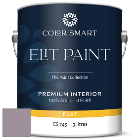 COLOR SMART CS 745 ELIT PAINT глубокоматовая моющаяся краска цвет NCS S 4010-R30B 