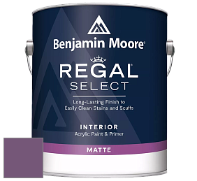 Benjamin Moore 548 IRegal Select Interior Paint - Matte краска цвет 2073-30 Passion Plum