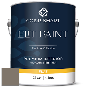 COLOR SMART CS 745 ELIT PAINT глубокоматовая моющаяся краска цвет 1546 Gargoyle