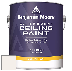 Benjamin Moore 508 Waterborne Ceiling Paint краска для потолков цвет OC-70 Whitewater Bay