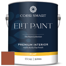 COLOR SMART CS 745 ELIT PAINT глубокоматовая моющаяся краска цвет NCS S 3560-Y60R 