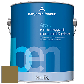 Benjamin Moore Ben W626 Premium Interior Latex Eggshell краска цвет RAL 8000 