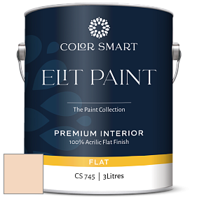 COLOR SMART CS 745 ELIT PAINT глубокоматовая моющаяся краска цвет 2166-60 Pale Oats