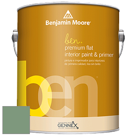 Benjamin Moore Ben W625 Premium Interior Latex Flat краска цвет HC-128 BM HC-128