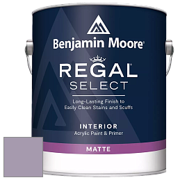 Benjamin Moore 548 IRegal Select Interior Paint - Matte краска цвет 1383 Iris Bliss