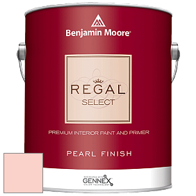 Benjamin Moore 550 Regal Select Waterborne Interior Pearl Finish краска цвет 016 Bermuda Pink