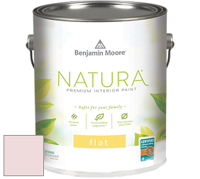 Benjamin Moore 512 Natura Interior Flat Finish матовая краска цвет 1359 Peppermint