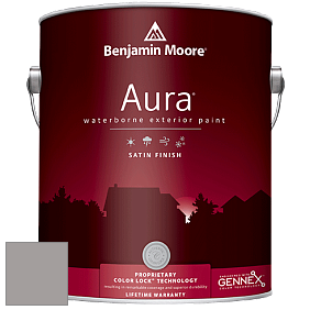 Benjamin Moore Aura 631 Waterborne Exterior Satin Finish краска цвет AF-675 