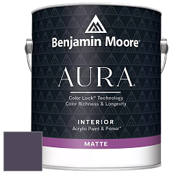 Benjamin Moore Aura 522 Interior Paint - Matte краска цвет 2070-20 Plum Royale