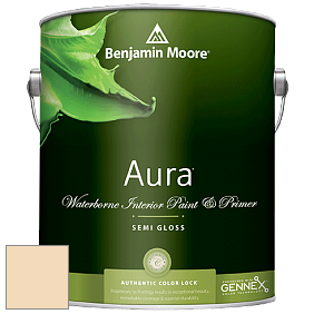 Benjamin Moore Aura 528 Waterborne Interior Semi-gloss Finish краска цвет 917 Virginia Beach