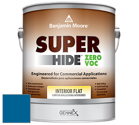 Benjamin Moore 355 Super Hide Zero Voc Interior Flat краска цвет NCS S 3560-R90B 