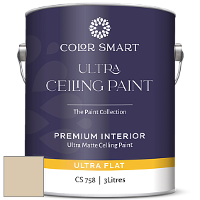 COLOR SMART CS 758 ULTRA CEILING PAINT ультраматовая краска цвет AF-90 