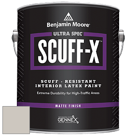 Benjamin Moore 484 Ultra Spec SCUFF-X Interior Matte Finish краска цвет AF-680 