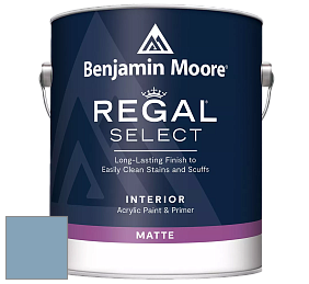 Benjamin Moore 548 IRegal Select Interior Paint - Matte краска цвет 838 Denim Wash