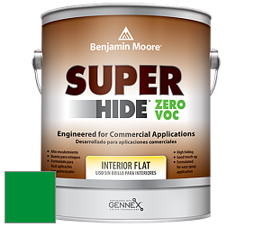 Benjamin Moore 355 Super Hide Zero Voc Interior Flat краска цвет RAL 6037 