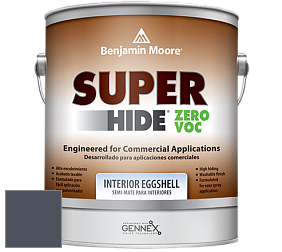 Benjamin Moore 357 Super Hide Zero Voc Interior Eggshell краска цвет 833 Evening Sky